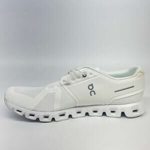 On Cloud 5 Undyed White Men’s Running Shoes Size 13 New Without Box